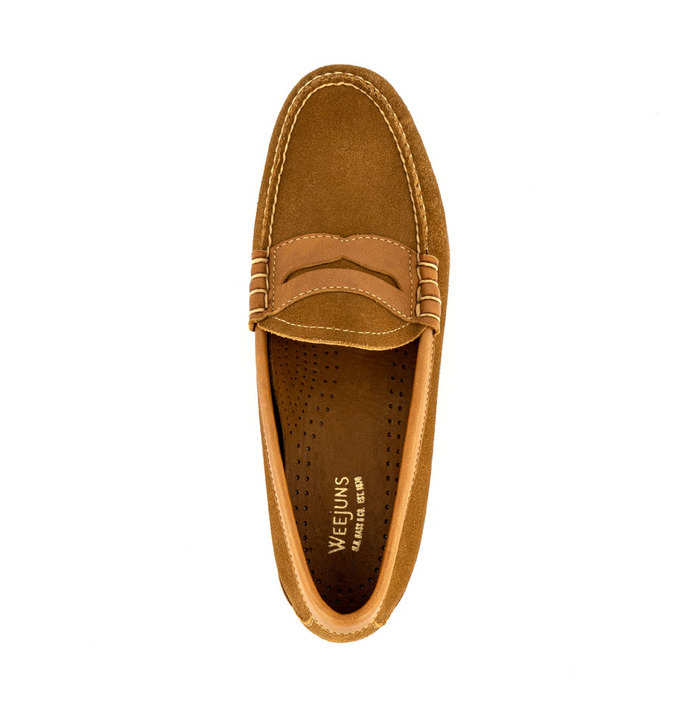 Gh bass hot sale suede loafers